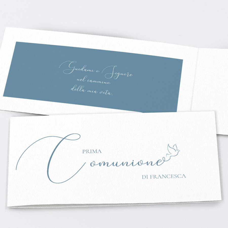 Inviti Prima Comunione Eleganti - 20+ Pezzi Con Design Illustrato E Personalizzabili - Foto 9