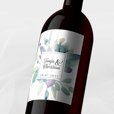 Blueberry Etichette per bottiglie
