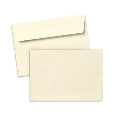 Busta per biglietto standard Crema, 162 x 114 mm Busta